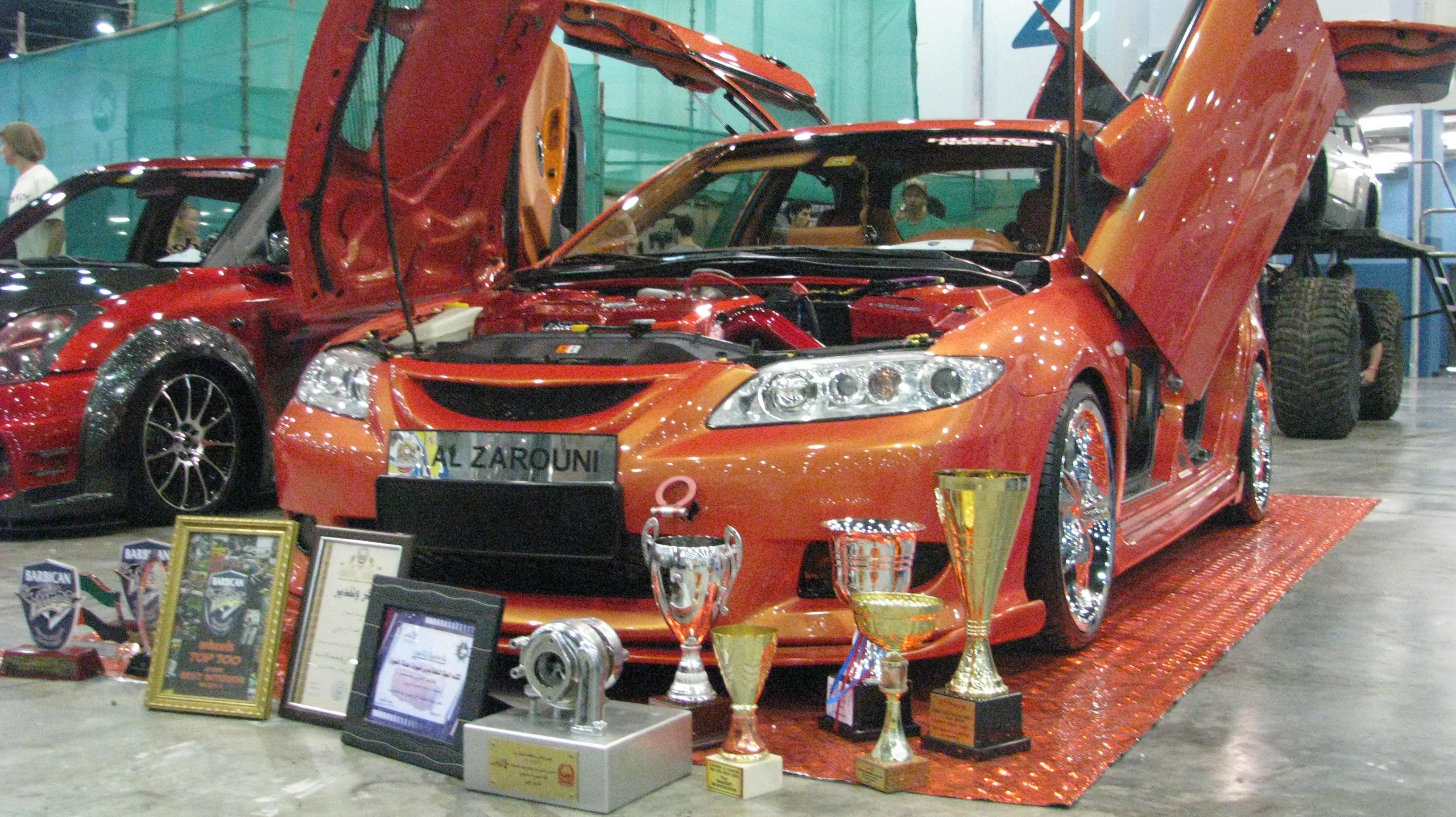 Old Show cars in Abu Dhabi